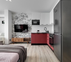1-комнатные апартаменты, 35 м², 12 этаж в Happy People