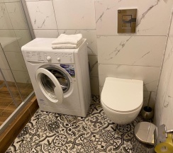 Двухместные апартаменты Comfort с 2 комнатами с балконом и с красивым видом из окна двуспальная кровать в Усадьба