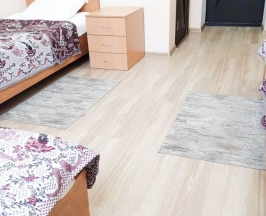Кровать в 3-местном общем номере в Smart Hotel KDO Тамбов