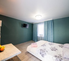 Апартаменты c 1 комнатой с красивым видом из окна в Прометей