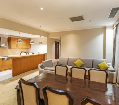 Апартаменты с 2 комнатами в Dedeman Oskemen Hotel