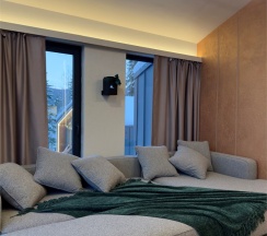 Дом «GOLD» с банным чаном на террасе в Luxe House