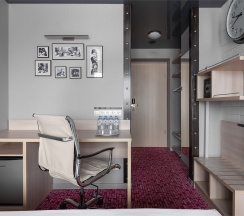 Стандарт улучшенный с двумя односпальными кроватями в Marins Park Hotel Нижний Новгород