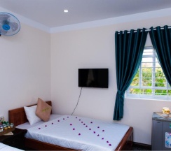 Двухместный номер Standard с красивым видом из окна 2 отдельные кровати в Mui Ne Alena Bungalow Hotel