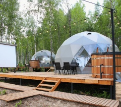 Трёхместный Geocupol Smart Deluxe в Rich Life Village