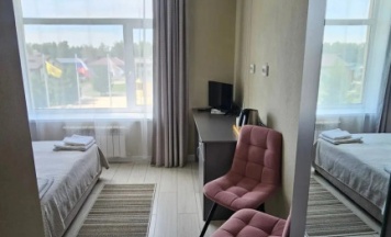 Двухместный номер Comfort с видом на внутренний двор (двуспальная кровать) в Новые берега
