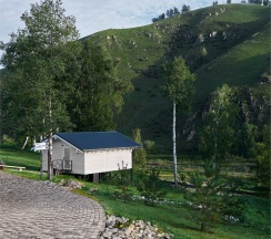 Шале c двумя раздельными кроватями 1-я линия в Маральник Altai Palace