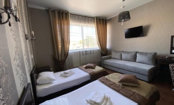 Номер комфорт с 2 односпальными кроватями в Parallel