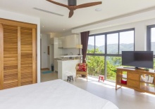 Апартаменты c 1 комнатой в Awesome sea view pool studio B 2 people Lamai Bay View Koh Samui