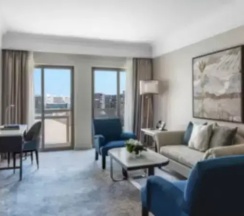 Двухместный люкс Ergonomic Flex Space Diplomatic (двуспальная кровать) в Отель InterContinental Cairo Citystars by IHG