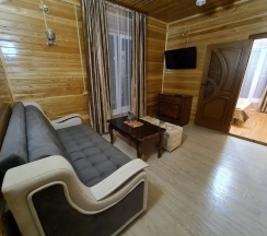Четырёхместный номер Deluxe с красивым видом из окна в Сосновый бор