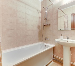 "Krista Kosta" Однокомнатная квартира (Метро Ленинский проспект/Автово, 10 минут на транспорте) в Rauktis apartments