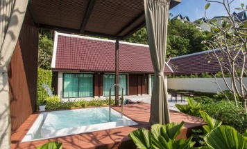 Двухместная клубная Pool двуспальная кровать в InterContinental Koh Samui Resort by IHG