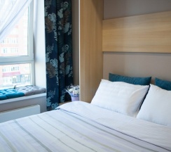 студия стандарт с видом на город для 1-2 гостей (центр, ул. Сакко, 24, "Vivaldi"), 406 в Viva aparts