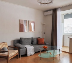 1к апартаменты для 4х чел на Октябрьской 33 в Апарт Комфорт