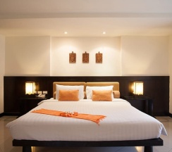Двухместный полулюкс двуспальная кровать в Woraburi Phuket Resort & Spa