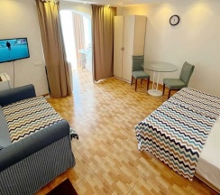 Апартаменты с камином и видом на море в SeaLoo