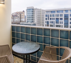 Студия комфорт с балконом в Spot80