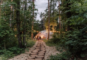 Глэмпинг Villy Uley Oka в Московской области