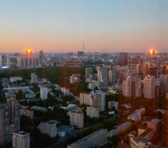 Нева 46 этаж в Cozy Aparts Moscow City