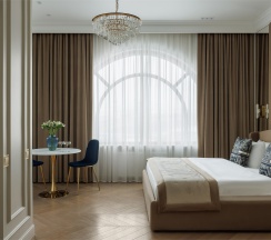 Студио + с видом на Неву в Приоритет