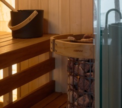 Helsinki с сауной и камином в Eder Vuoksa