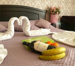 Трехместный улучшенный полулюкс с террасой в Anastasia