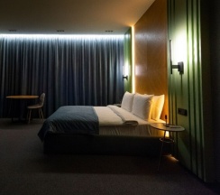 Апартамент 8 Двухместный Полулюкс с роскошным видом на Парк Победы (с душем) в Ap-in aparts