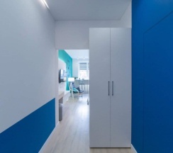 студия стандарт с видом на город  и ванной для 1-2 гостей (центр, ул. Сакко, 24, "Vivaldi"), 914 в Viva aparts