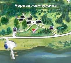 Коттедж "Черная жемчужина" 80м2 в Сонный залив