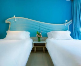 Двухместный номер Deluxe (2 отдельные кровати) в Centara Sonrisa Residences & Suites Sriracha