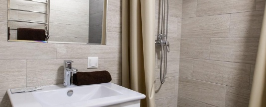 Полулюкс "Графит" с 1 двуспальной кроватью в Империя