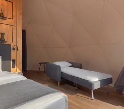 ГеоКупол с панорамным окном в Гуляй-город