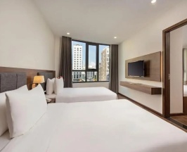 Семейный номер Standard с балконом в Capecia Danang Hotel & Apartment