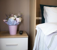 студия стандарт с видом на город для 1-2 гостей (центр, ул. Сакко, 24, "Vivaldi"), 406 в Viva aparts