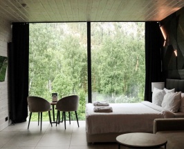 Вилла с панорамными окнами в Pinewood resort&SPA