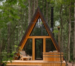 Коттедж с панорамным видом в Deep Lake House