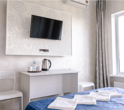 Семейная студия с кондиционером и балконом в Европа House