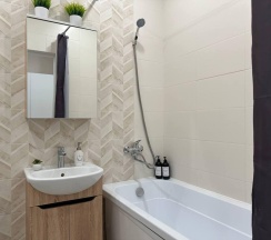 1-комнатные апартаменты улучшенные Бульвар Ибрагимова 90/2-750 в Sutki Ufa