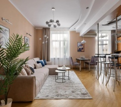 Двухместные апартаменты с 3 комнатами (двуспальная кровать) в GM Apartments