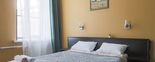 Двухместный номер стандарт с двуспальной кроватью в Паруса