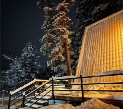 (А4) 2-х этажный А-фрейм в Таулу Архыз