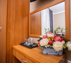 Семейный двухкомнатный до 4 гостей с балконом в Джульетта