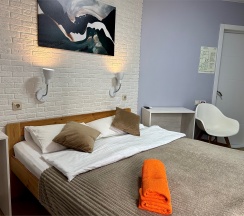 Двухместный номер с одной большой кроватью (DBL) в Riverside Hotel