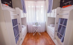Кровать в 4-местном общем женском номере Рио-де-Жанейро (удобства на этаже) в География