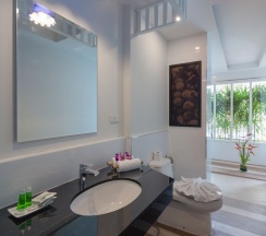 Двухместный номер Deluxe с балконом 2 отдельные кровати в The samui beach resort