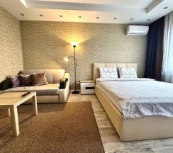 Двухместные апартаменты c 1 комнатой (двуспальная кровать) в Fresh Room на улице Маршала Устинова 3