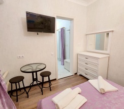 Комната комфорт с 1 двуспальной кроватью в Аэлита