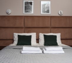 Двухместная комната с собственной ванной комнатой в МК Мокко