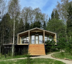 Мечта - дача с дровяным камином и бочкой фурако в Domingo Dacha